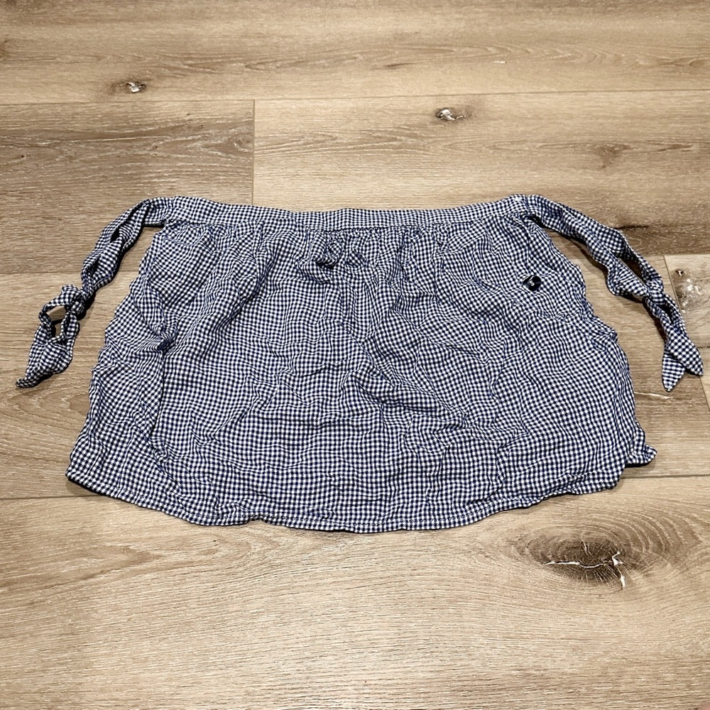 Cute Hollister Gingham Tube Top Size Small NWT